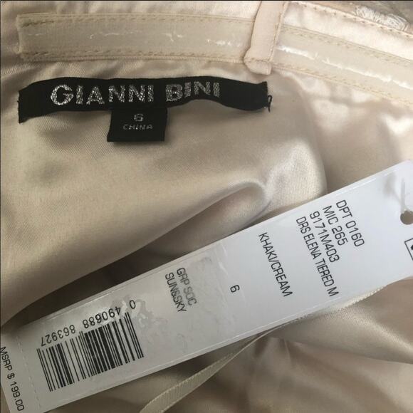 New Gianni Bini‎ Elena Tiered Dress - Picture 7 of 7